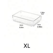 1/2/5/7/11/18/25/37 قطعة من مقسمات الأدراج البلاستيكية الشفافة، مجموعة منظم الأدراج، صناديق تخزين المكياج، مناسبة لتخزين مستحضرات التجميل والمجوهرات والحمام والأغراض الصغيرة، كذلك للغرفة والمكتب - شفاف - مشاهدة 18