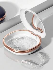 Estojo portátil para aparelho ortodôntico, caixa organizadora para aparelho ortodôntico invisível para adultos, suporte para aparelho ortodôntico - Multicolorido - Ver 4