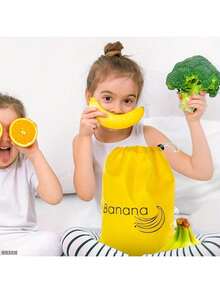 1 pieza Bolsa conservadora de plátanos - Bolsa de almacenamiento de frutas y verduras con cordón sellado, bolsa de conservación reutilizable con aislamiento, organizador de alimentos de cocina multiusos 2025 - Multicolor - Ver 6