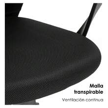 Monhey Office Chair, Ergonomic Office Chair with Lumbar Support & 3D Headrest & Flip Up Arms Home Office Desk Chairs Rockable High Back Swivel Computer Chair White Frame Black Mesh Study Chair, Gaming chair - Negro - Ver 5