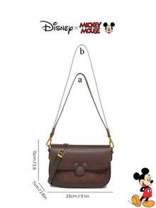 Women's New Retro Mickey Mouse High-End Small Square Bag - Luxury Niche Style Bag For Commuting, Shoulder And Crossbody - Multicolor - View 9
