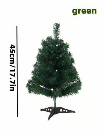 Artificial Christmas Tree, Encrypted PVC Christmas Decoration Tree, (White, Blue, Pink, Black, Silver) Is Very Suitable For Home, Office, Thanksgiving And Holiday Decoration. Elegant Design, Durable Tree Branches. Reusable Party Center Decorations For Christmas Enthusiasts