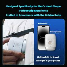 Afeitadora eléctrica portátil para hombres PHILIPS New Men's Electric Pebble PQ663/02