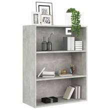 Armoire murale vidaXL, gris béton, 69,5 x 32,5 x 90 cm - Multicolore - Voir 4