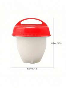 2pcs Multi-Layer Non-Stick Silicone Egg Cooker, Easy To Cook And Steam, Kitchen Tool For Boiling And Steaming Eggs, Heat-Resistant And Easy To Clean - Multicolor - View 7