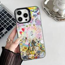 Bladee -333 Drain Gang Album Phone Case IMD Color Silver Shell For  16 15 14 13 12 11 Pro Max Plus.Christmas Accessories.Basic Phone Cases. Fashion Phone Cases.  17 Pro Case. Stocking Stuffers. Hot-Selling Phone Cases. Christmas Phone Case. - z4 - 查看 4