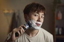 PHILIPS 飞利浦电动剃须刀 X5005 Skin IQ 浮动旋转刀片剃须刀不锈钢刀片男士全胡须修剪器 - 棕色 - 查看 2