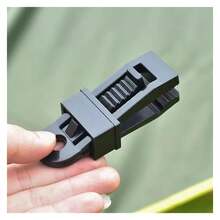 重型锁扣式篷布夹，适用于遮阳篷、户外露营、房车遮阳篷和汽车罩