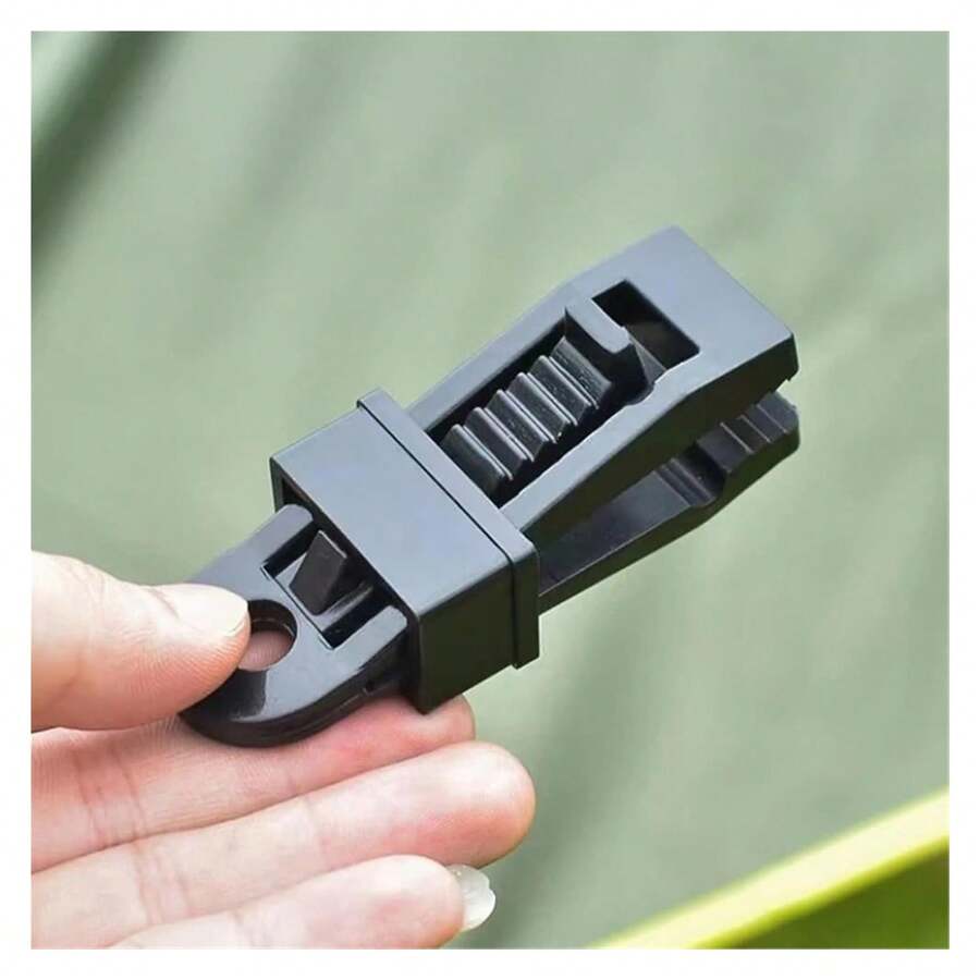 重型锁扣式篷布夹，适用于遮阳篷、户外露营、房车遮阳篷和汽车罩