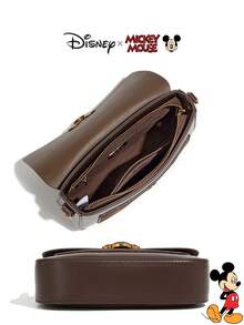 Women's New Retro Mickey Mouse High-End Small Square Bag - Luxury Niche Style Bag For Commuting, Shoulder And Crossbody - Multicolor - View 12