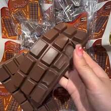 1pc 6.3*2.76in Creative Simulation Slow Rebound Chocolate Decompression Artifact, Slow Rebound Decompression Pinching With Chocolate Fragrance - Multicolor - View 9