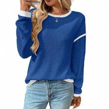 Women Outdoor Hoodies & Sweatshirts - Dark Blue - View 4