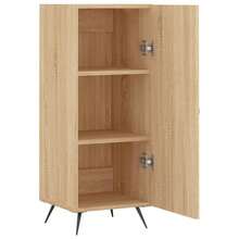 Buffet vidaXL Chêne Sonoma 34,5 x 34 x 90 cm Matériau à base de bois - Multicolore - Voir 5