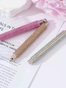 1支装水钻强力磁棒，适用于猫眼甲油胶美甲，双头磁笔磁棒，3D磁性美甲设计配件工具 - 彩色 - 查看 6