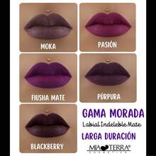 MIA TERRA COSMETICS LABIAL INDELEBLE - PURPURA - Ver 4