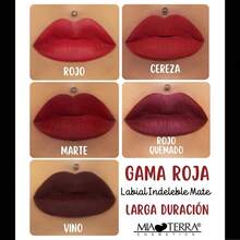 MIA TERRA COSMETICS LABIAL INDELEBLE - CEREZA - Ver 4