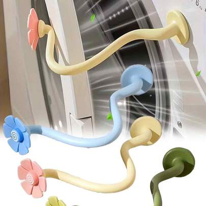 磁性洗衣机门挡，通风、除臭、防潮、防夹设计，洗衣机通风支撑杆