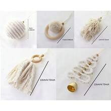 Decorative Hanging Ornaments - White - View 4