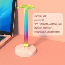 A10-RGB 游戏耳机支架 发光耳机架 桌面展示支架 耳机挂架 适用于所有电脑游戏玩家 - 均碼 - 查看 10