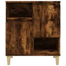 Buffet vidaXL Chêne fumé 60x35x70 cm Matériau à base de bois - Multicolore - Voir 6