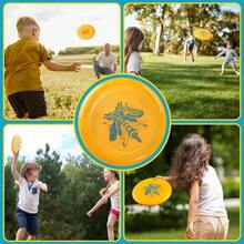 - Disco Volador para, Juguete Ligero de 9 Pulgadas para Principiantes al Aire ltima intervensin, Playa, Parque, Patio Traser Juego u2013 70 g - 22,8 cm + V2 - Ver 8