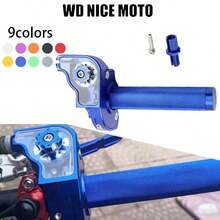 7/8'' 22MM Motorcycle Throttle Handle, CNC Aluminum Alloy Quick Twist Throttle Assembly, Suitable For CRF CR YZ EXC SSR TTR DRZ DR RM CRF50 XR50 50 70 110 125 230 250 Off-Road Motorcycle - A - View 1