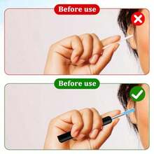 30pcs Ear Spoons Tips For Ear Wax Removal With Reusable Silicone Soft Cleaning Caps Wet Dry Ear Camera Accessories Set Suitable For Teens And Adults Effective Ear Cleaning Tool For Daily Use And Personal Care - Như Pic - Xem 7