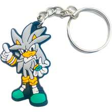 11pcs Cartoon Key Chain Hanging Ornament Super Key Chain Hanging Ornament Car Key Chain Hanging Ornament - Multicolor - View 3