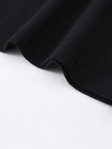 Camiseta gráfica navideña divertida para hombres - Dicho "Más probable que en Navidad" con diseño de gorro de Santa y pan de jengibre - Camiseta casual de manga corta suave y transpirable con cuello redondo para fiestas navideñas y atuendo casual - Regalo navideño divertido para hombres (con impresión) - A - Negro - Ver 6