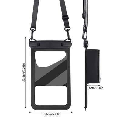 Outdoor Travel Portable Large Transparent Touchscreen Wa