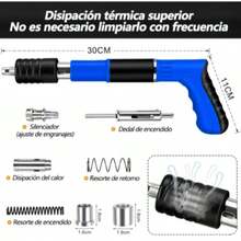 Pistola Remachadora de Clavos - Azul - Ver 7