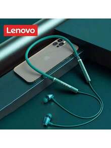 Lenovo HE05X II Bluetooth Earphones, Waterproof Earbuds, HIFI Sound Quality, Magnetic Neckband Sports Headphones, Chinese Packaging - Black - View 7