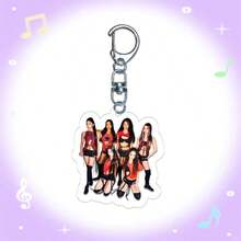 KATSEYE Keychain, Kpop Fans Merch Goods, 2D Acrylic Keychain, Concert Fangoods, Halloween & Christmas Gifts, Small Gifts, Collectibles - Multicolor - View 13