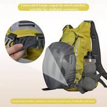 20L Hiking Backpack, Lightweight Durable Waterproof Daypack Men Women, Camping, Hiking, Travel, Cycling, Motorcycle - màu xanh lá - Xem 6
