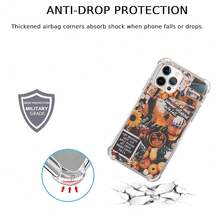 Fall Autumn Aesthetic Collage Phone Case Compatible With For IPhone 16 Pro, Autumn Pumpkin Halloween Phone Case For For IPhone 16 Pro, Cool  TPU Bumper Case Cover,FallAesthetic - 秋季美學 - 查看 5