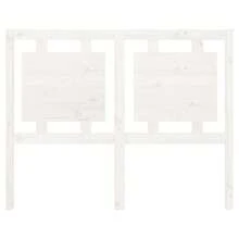 Tête de lit vidaXL blanche 125,5 x 4 x 100 cm en pin massif - Multicolore - Voir 4