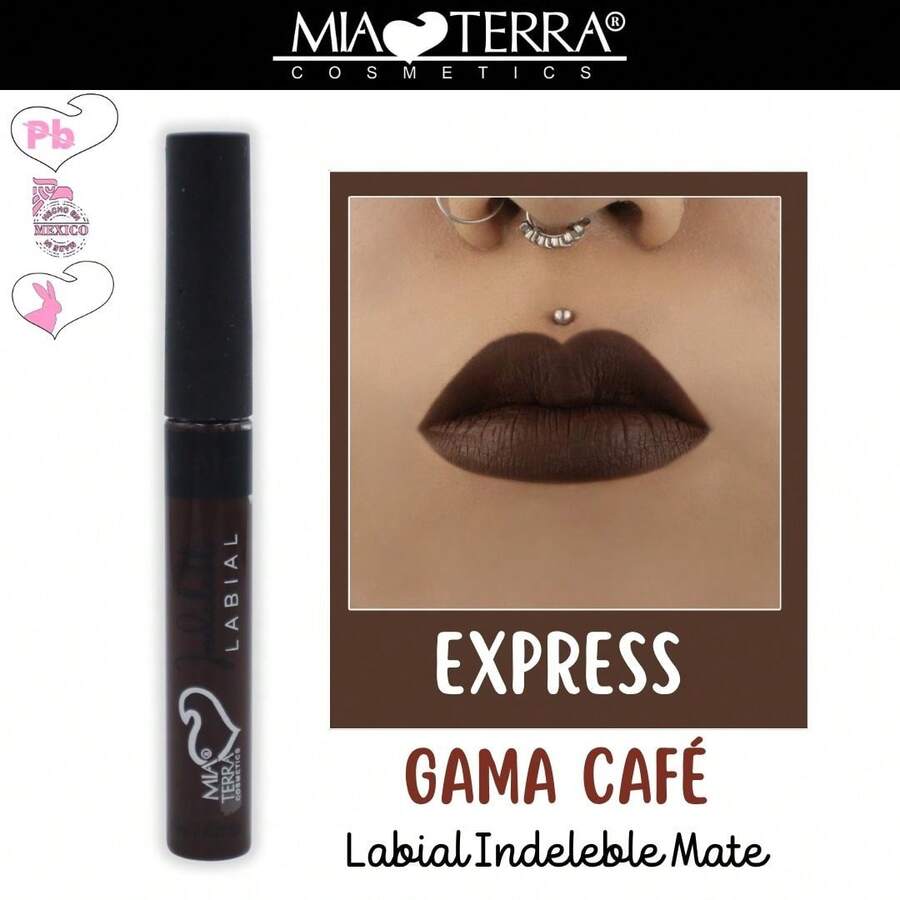 MIA TERRA COSMETICS LABIAL INDELEBLE - ESPRESSO - Ver 1