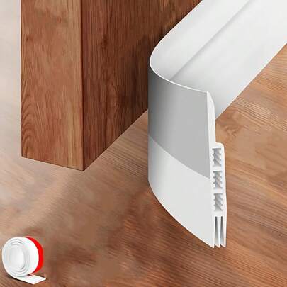 1pc Door Bottom Sealing Strip/Plug, Door Seal Sticker, For Indoor And Outdoor Use, Bedroom Door Gaps, Windproof, Waterproof, Insect-Proof, Dustproof.