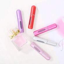 4/1 Portable Perfume Sprayer - Refillable Travel Perfume Bottle 5ml Spray Bottle - Refillable Mini Perfume Bottle - Refillable Leak-Proof Travel Perfume Sprayer - 彩色 - 查看 4