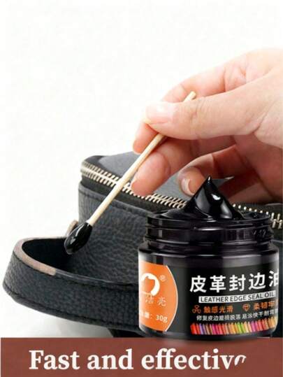 Most Popular Leather Edge Care Oil, Suitable For Shoe Edge Repair, Color Restoration, Renewal, Fading Repair, Wear Repair And Leather Shoe Care. Suitable As A Holiday Gift To Family And Friends, Or As A New Year's Gift (Random Shipment Of Old And New Models)