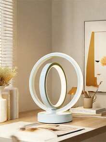 LED地球梦境台灯，创意音符造型夜灯，低功耗床头/办公桌灯，柔和灯光，适合阅读、卧室、房间、办公室，营造温暖氛围照明。 - 彩色 - 查看 15