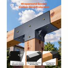 Brackets - 4 Stück 4 X 4 Zoll T-typ - View 4