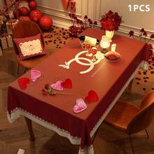 Adorno para el Día de San Valentín, romántico corazón de lentejuelas, colgante portátil, regalo artesanal - Rosa - Ver 6