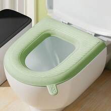 Waterproof Toilet Seat Cover – Seat Protection, Bathroom Accessory - Rosa - Ver 1