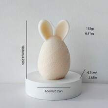 1pc Easter Egg, Easter Bunny Shaped Scented Candle, Smokeless Candle For Home Decor, Room Decor, Bedroom, Party, Dining Table, Kitchen, Restaurant, Birthday, Holiday Decoration - Multicolor - View 18