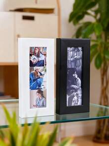 2x6 Inch Multifunctional Photo Frame Stand, Tabletop Picture Display Holder For Bedroom Nightstand, Office Desk, Living Room - Multicolor - View 9