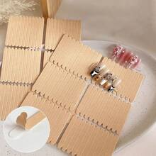 6片/套 180/198片 双面透明无缝水晶果冻美甲胶带，适用于美甲沙龙，美甲包装用品 - 彩色 - 查看 10