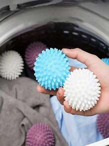 宠物毛发去除洗衣机球，蓬松洗衣球 - 防粘，洗衣机清洁球，可重复使用且耐用的绒毛收集器，使衣物和床上用品保持无毛，宠物主人必备 - 提升您的洗衣体验 - 彩色 - 查看 9