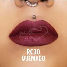 MIA TERRA COSMETICS LABIAL INDELEBLE - ROJO QUEMADO - Ver 2