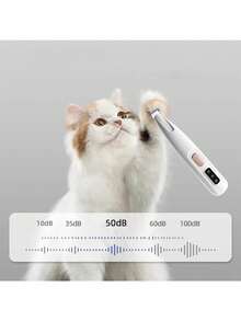 Pet Grooming Clipper With LED Lighting, Low Noise, USB/Battery Powered - Multicolor - View 3